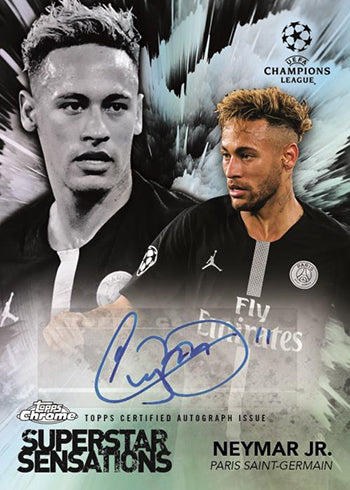 2018/19 Topps Chrome UEFA Champions League Soccer Hobby Box