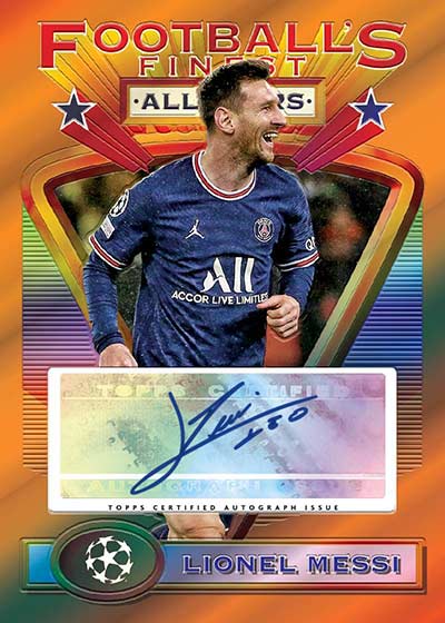 Topps Finest 2021/22 UEFA Club Competitions Hobby 6x Box Case