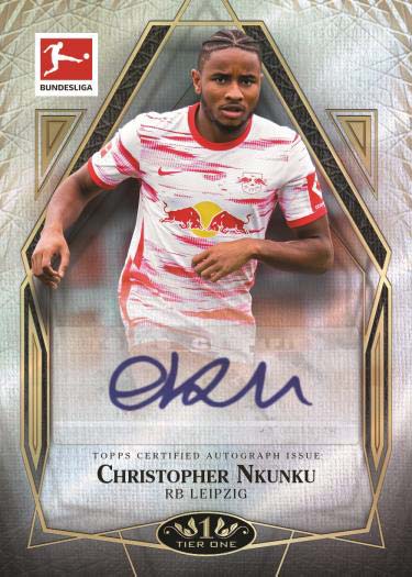 Topps Tier One Bundesliga Soccer 2021/22 Hobby Box