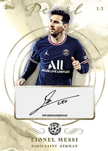 2021/22 Topps UEFA Champions League Pearl Soccer Hobby Box