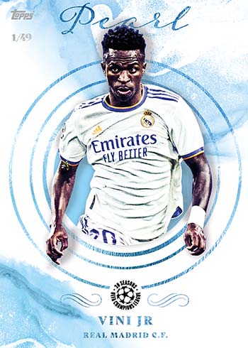 2021/22 Topps UEFA Champions League Pearl Soccer Hobby Box
