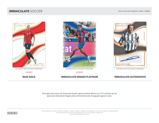 Panini Immaculate 2023/24 Soccer Case