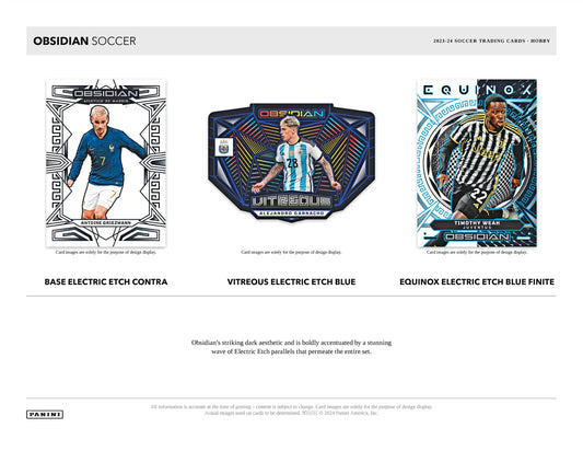2023/24 Panini Obsidian Soccer Hobby Box