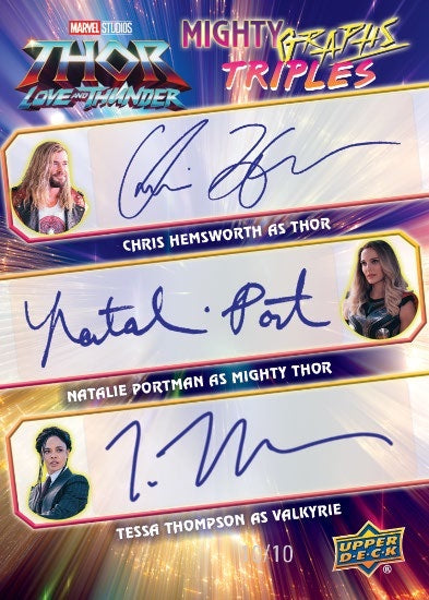 2023 Upper Deck Marvel Studios Thor Love and Thunder Hobby Box