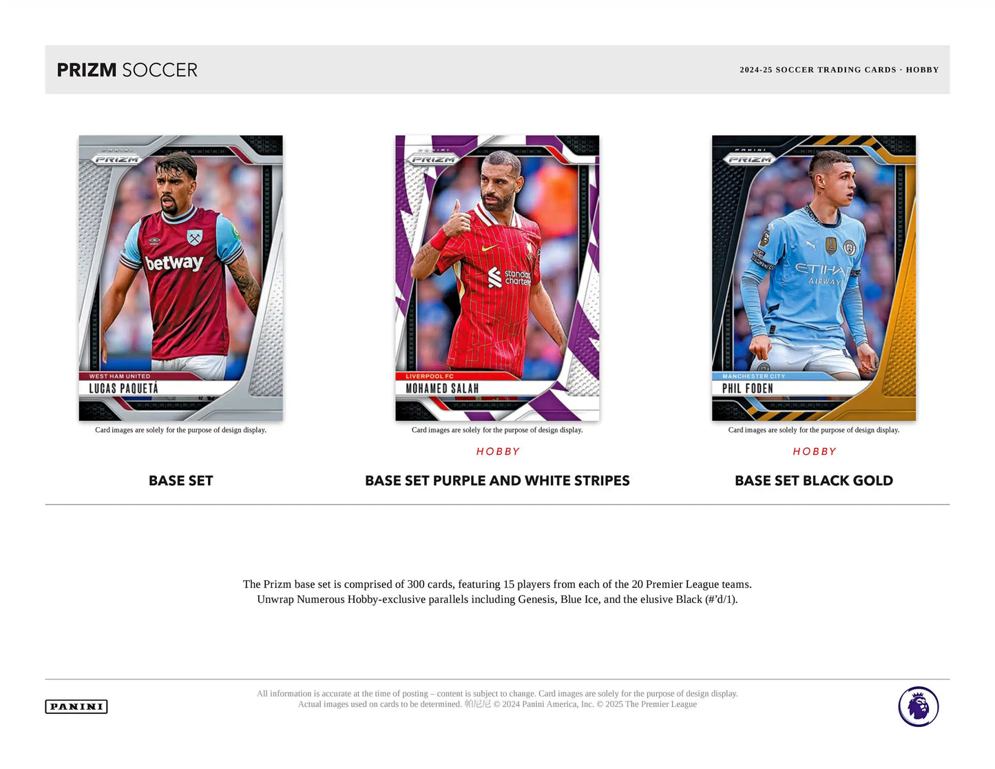 Panini Prizm Premier League 2024/25 FOTL Hobby Box