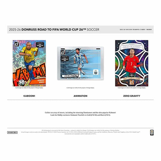 2025/26 Panini Donruss FIFA World Cup Soccer Hobby Box - Pre order