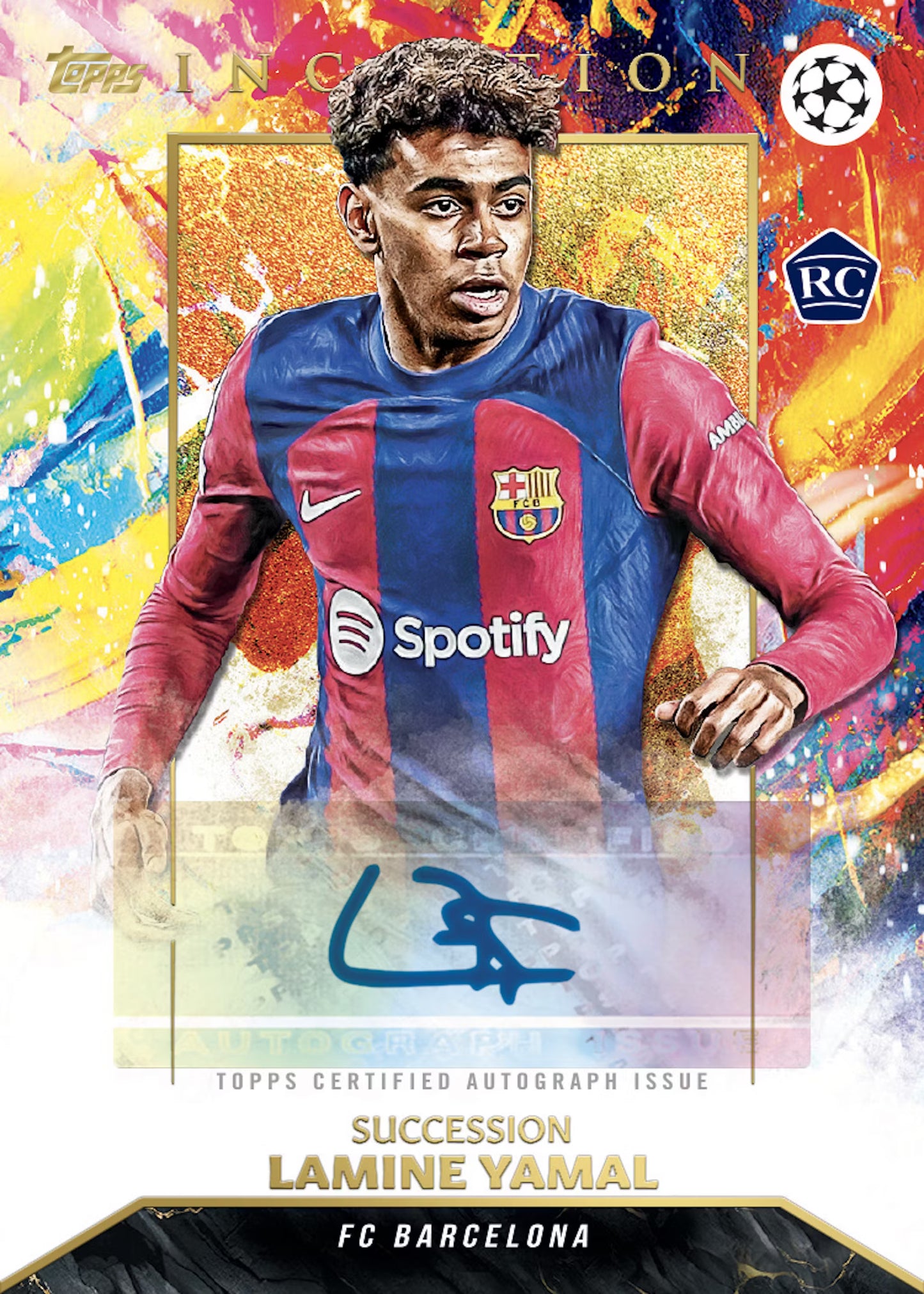 Topps UEFA Club Competitions Inception 23/24 - Sealed Box