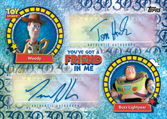 2025 Topps 30 Years Of Toy Story Hobby Box