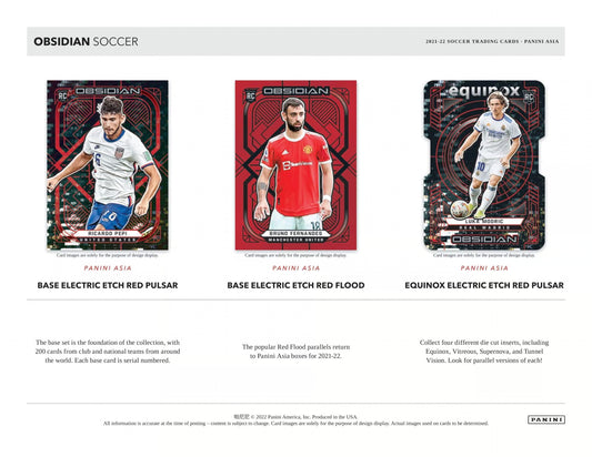 Panini Obsidian Asia Edition Soccer 2021/22
