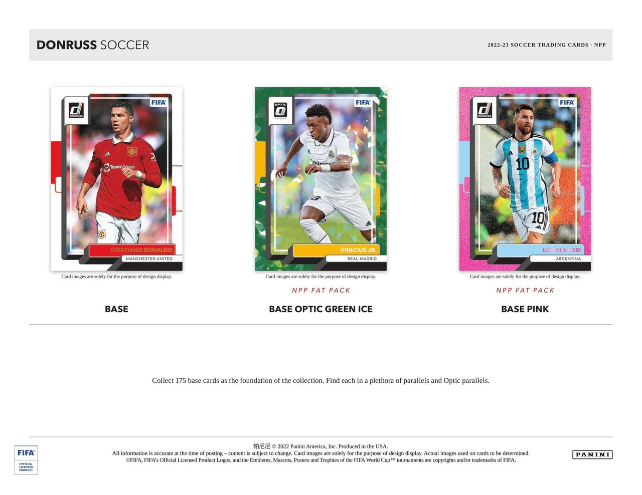 2022/23 Panini Donruss Soccer Jumbo Value 12-Pack Box
