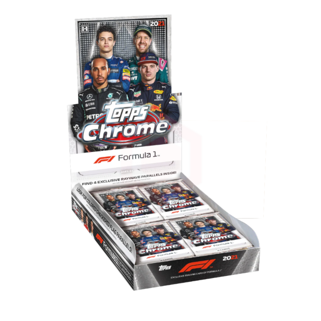 2021 Topps Formula 1 Chrome Hobby Lite Box
