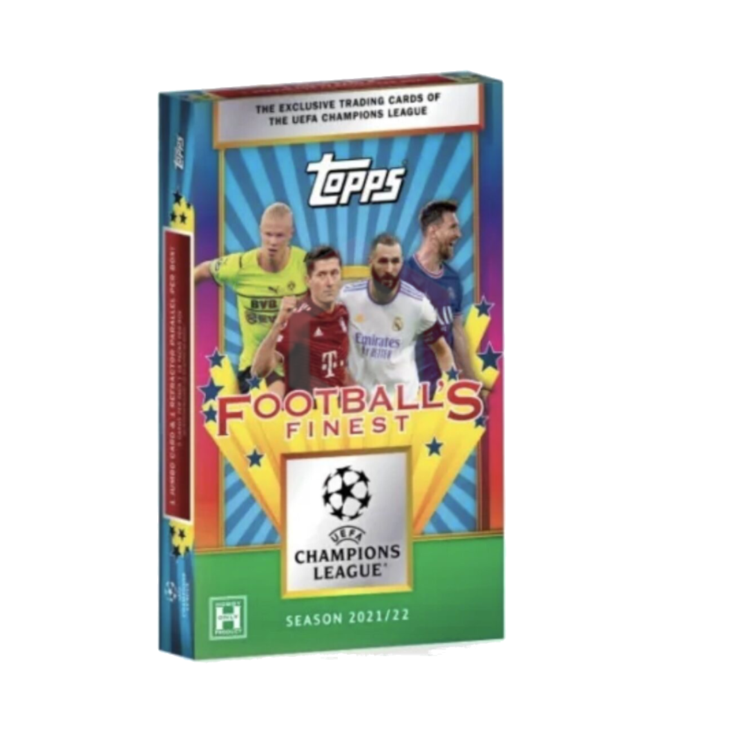 Topps Finest Flashback 2021/22 UEFA Club Competitions Hobby Box