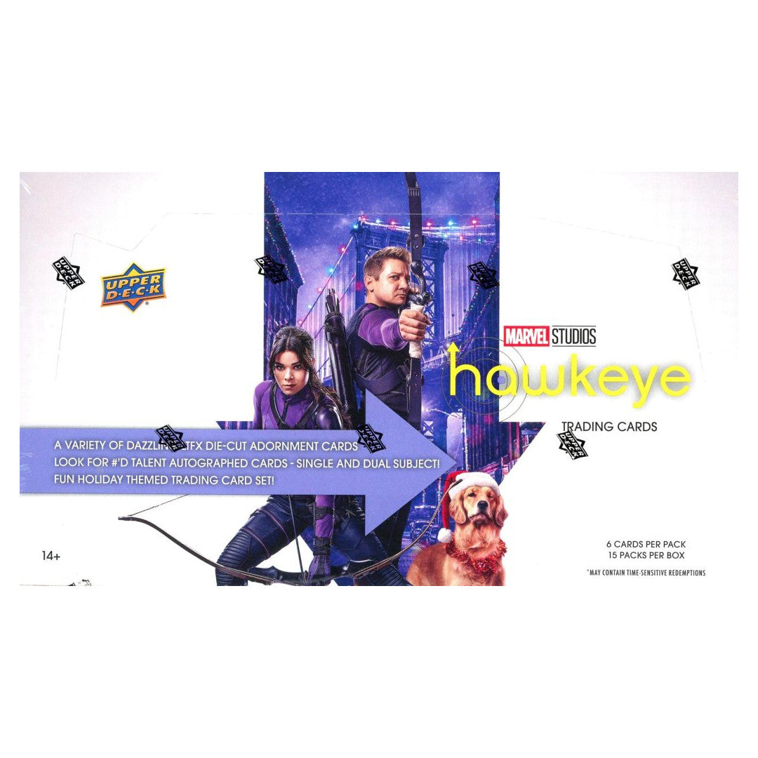 2023 Upper Deck Marvel Studios Hawkeye Hobby Box
