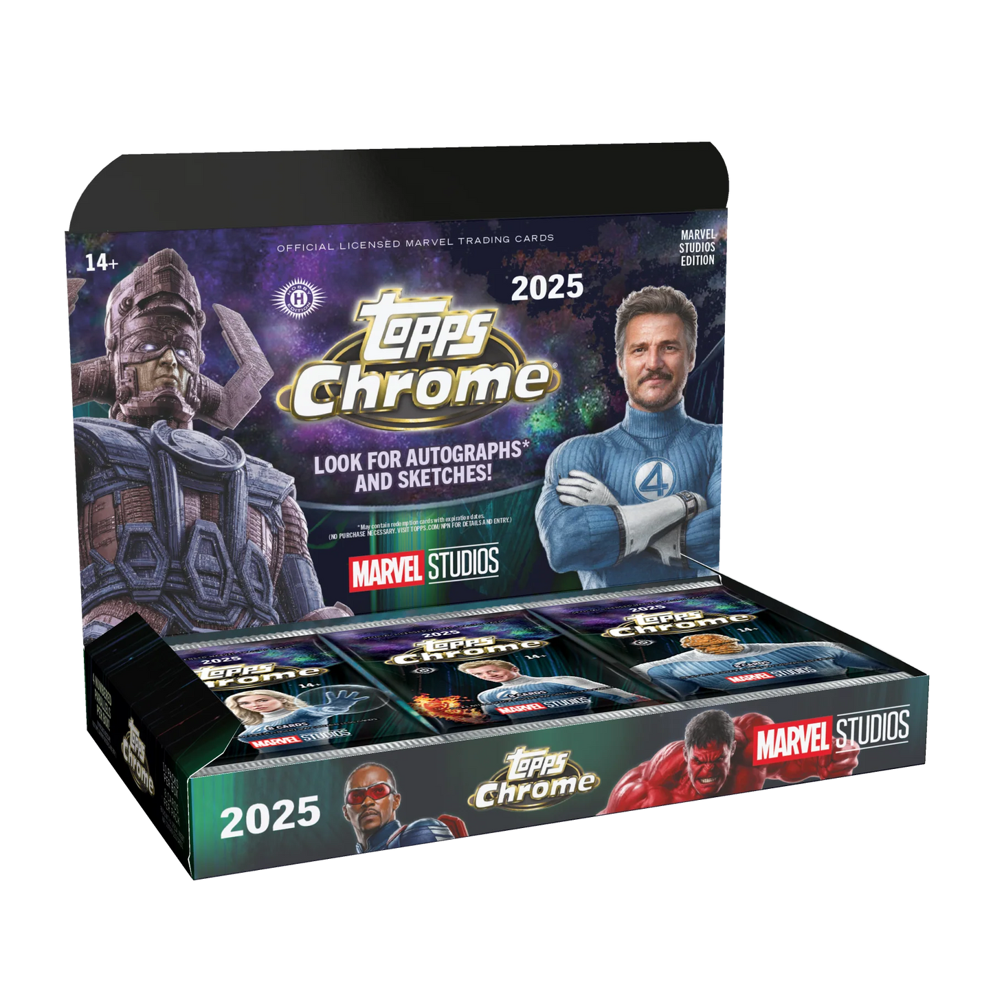 2025 Topps Marvel Studios Chrome Hobby Case