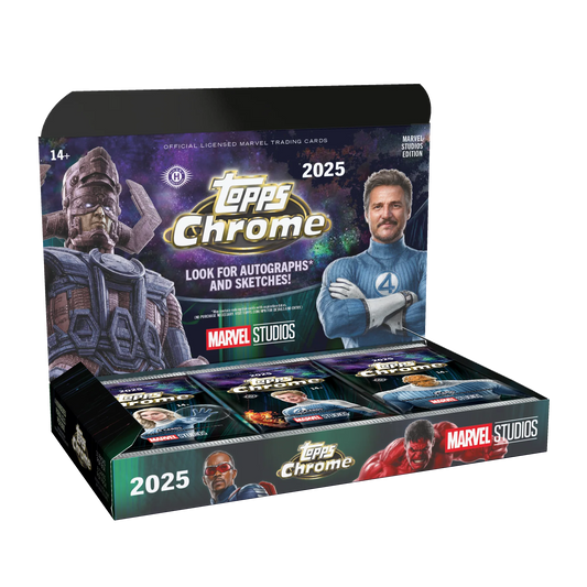 Marvel Chrome 2025 Hobby Case
