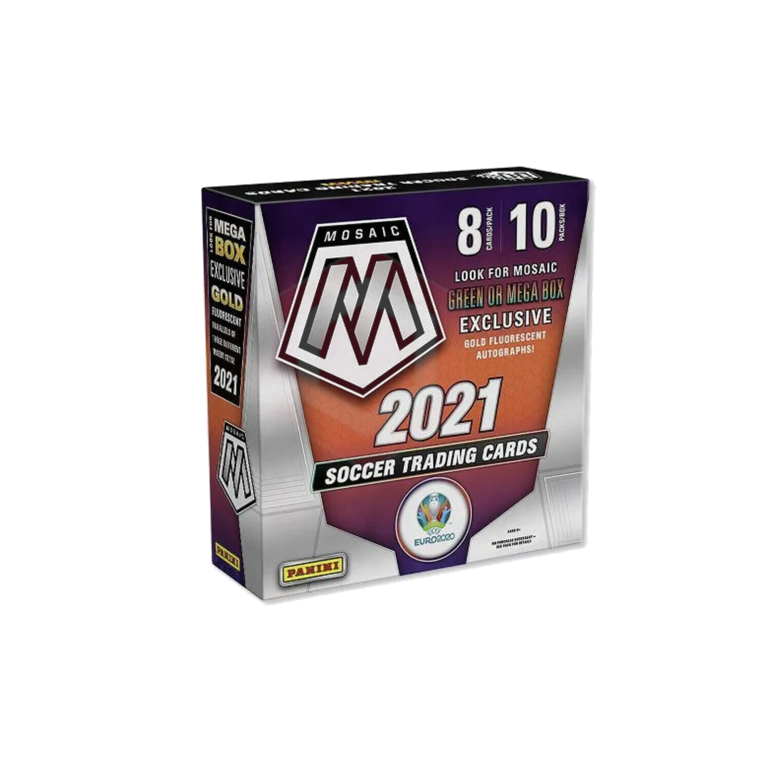 2020/21 Panini Mosaic UEFA Euro 2020 Soccer Mega Box