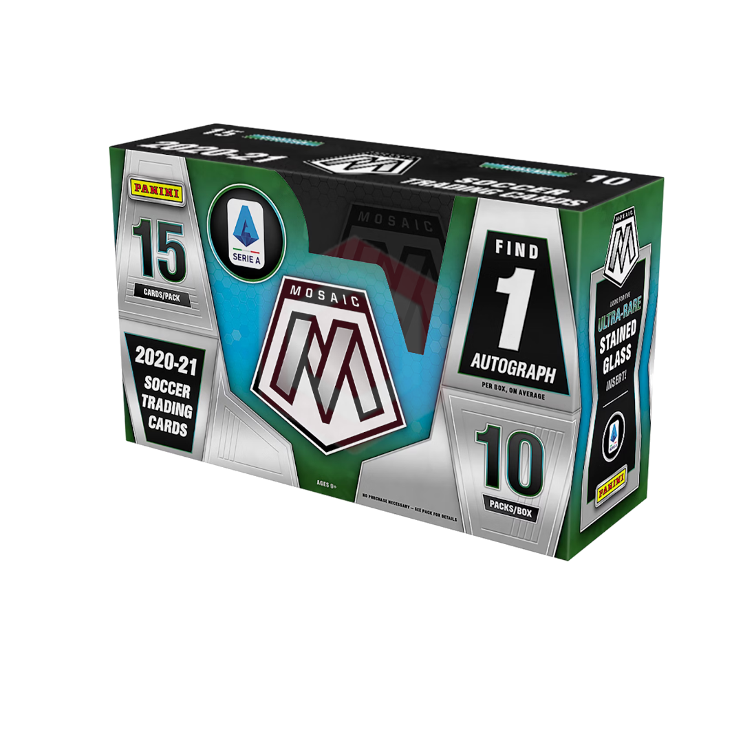 2020-21 Panini Mosaic Serie A Soccer Hobby Box