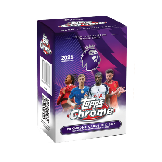 Topps Chrome Premier League 2026 Value Box Case