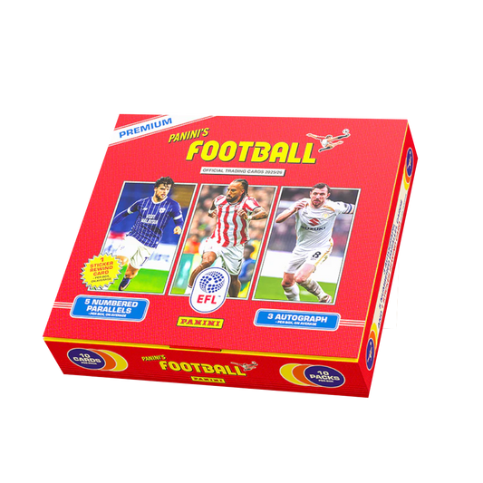 Panini's Football EFL 2025/26 Premium Box Case