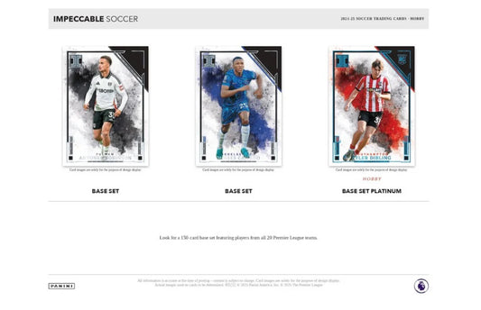 Panini Impeccable Soccer 2024/25 Hobby Case