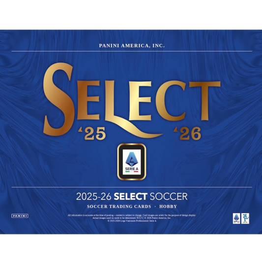2025-26 Panini Select Serie A Soccer Hobby Box - Pre Order