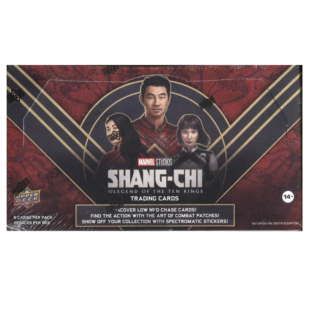 2023 UPPER DECK MARVEL STUDIOS SHANG-CHI HOBBY BOX