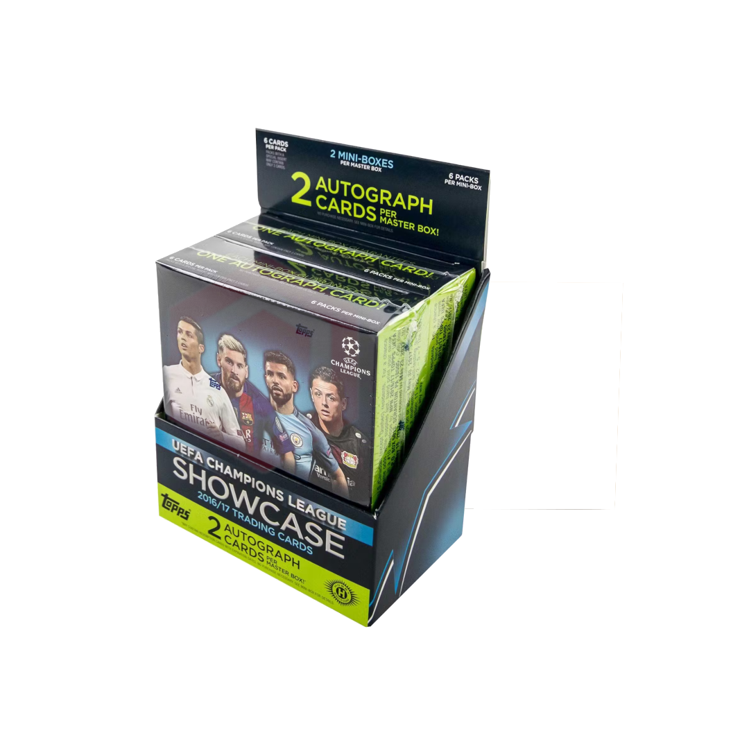 2016/17 Topps UEFA Champions League Showcase Soccer Hobby Box