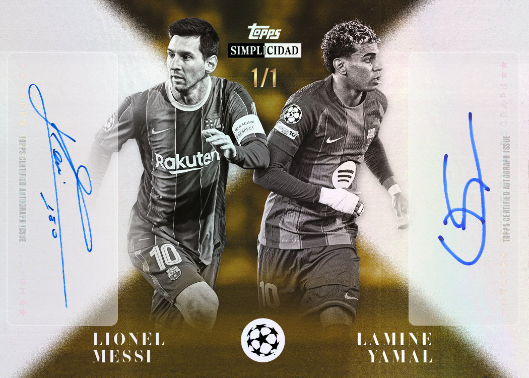 Topps UEFA Club Competitions Simplicidad 2026 Hobby Box