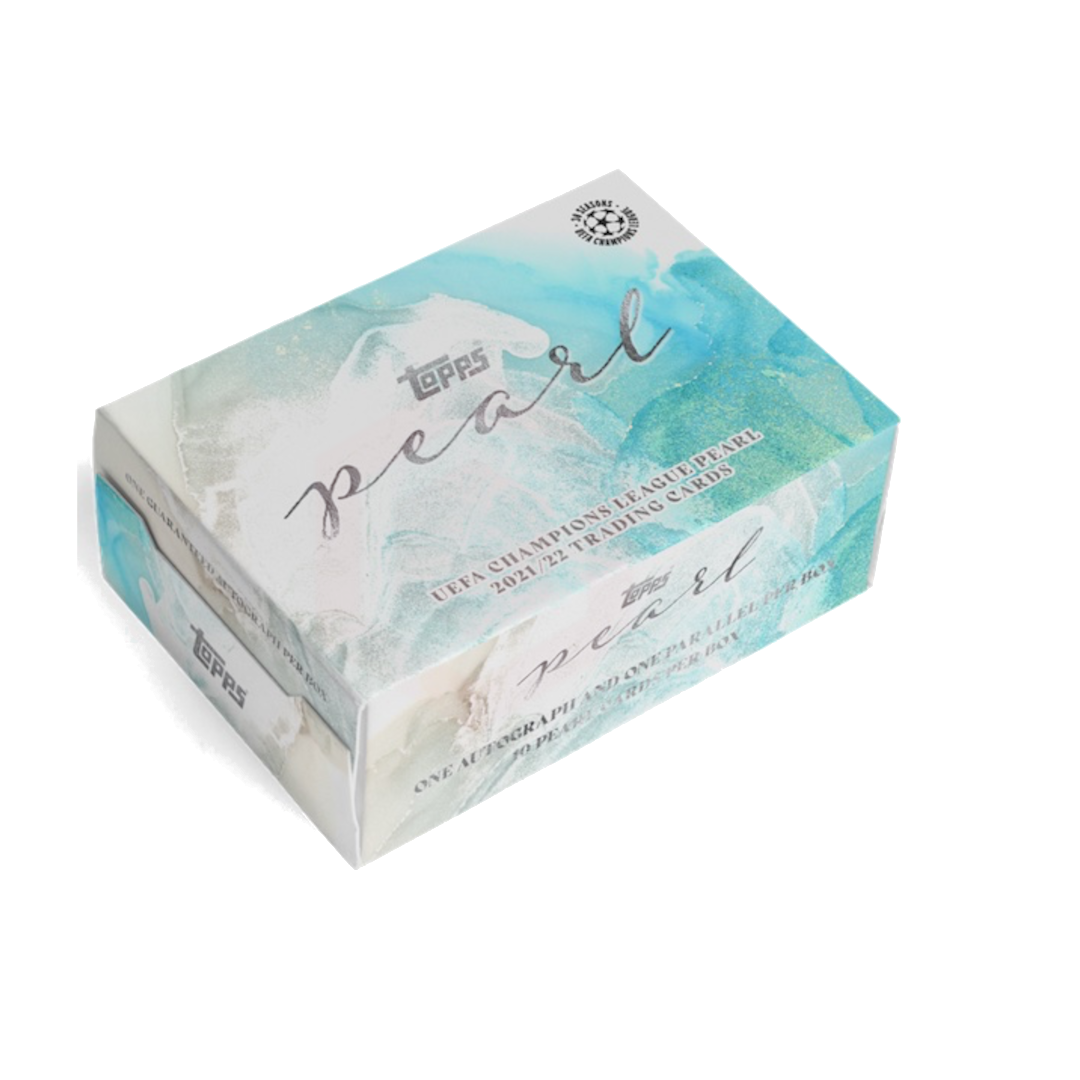 2021/22 Topps UEFA Champions League Pearl Soccer Hobby Box