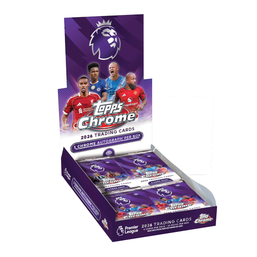 2026 Topps Chrome Premier League Hobby Box – Sports Cards Worldwide