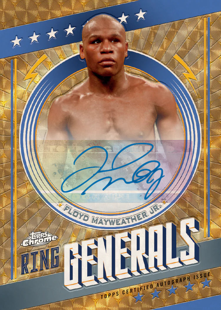 2024 Topps Chrome Boxing Hobby Sealed Case