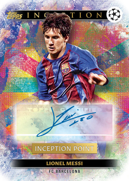 Topps Inception UEFA Club Competitions Hobby Box 2024-25