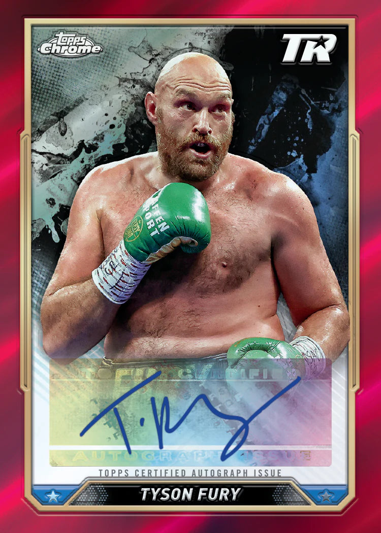2024 Topps Chrome Boxing Hobby Sealed Case