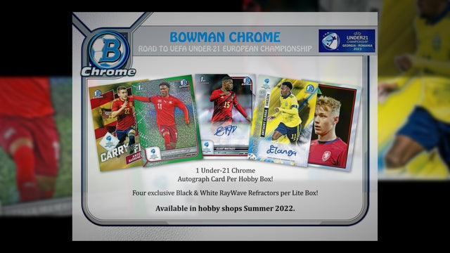 Topps Chrome Bowman Road to UEFA U21 Euros 2022 Lite Case