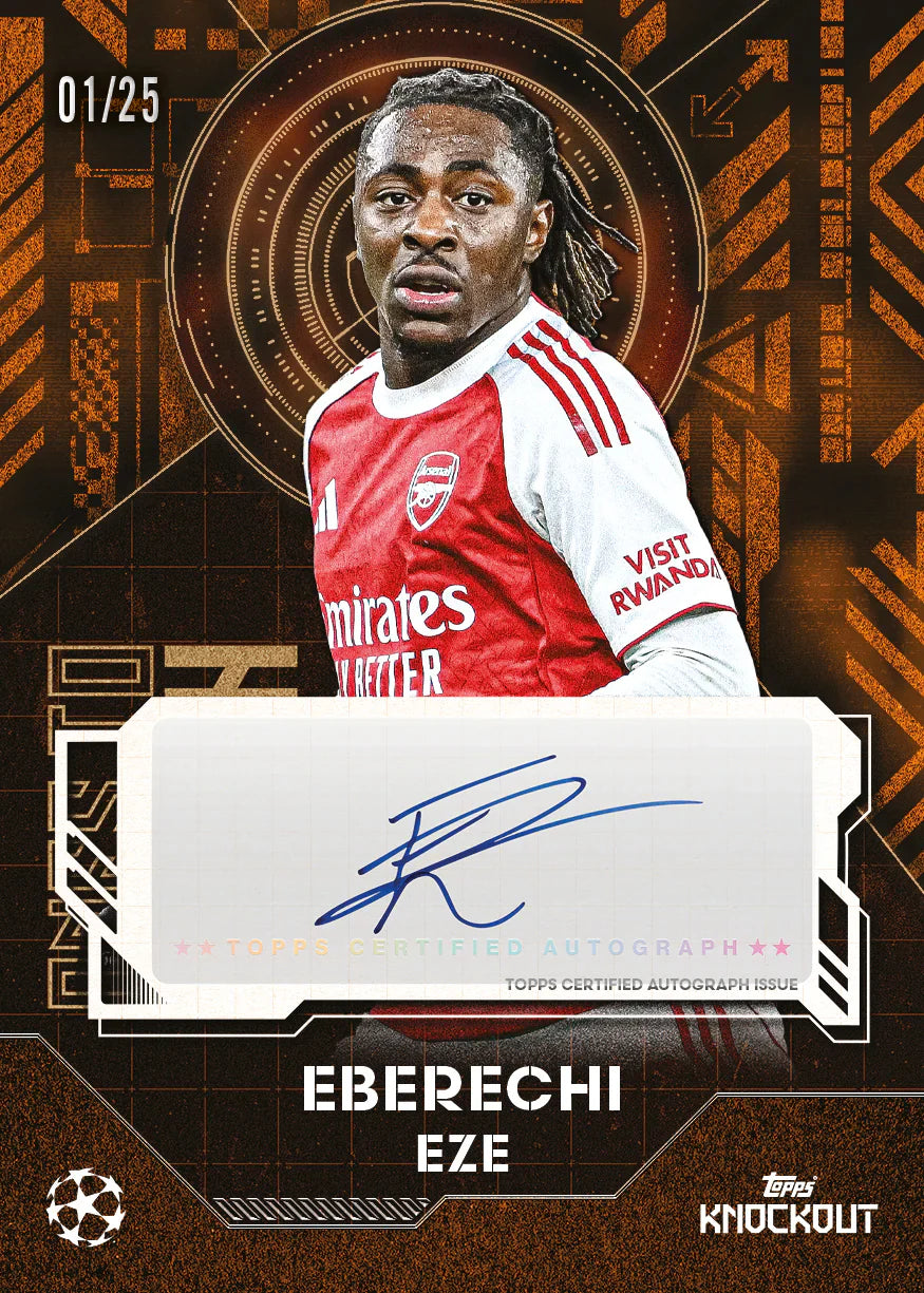 Topps UEFA Club Competitions Knockout 2025/26 Hobby Box