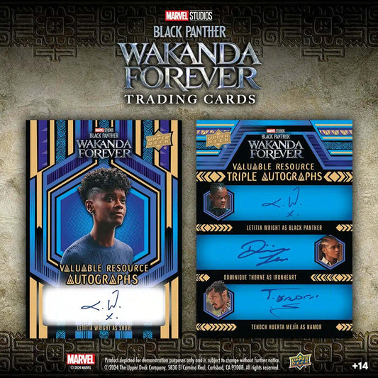 Upper Deck Marvel Black Panther Wakanda Forever Hobby Pack