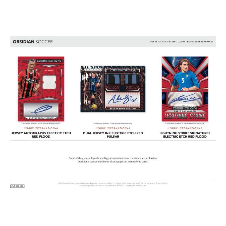 2023/24 Panini Obsidian Soccer International Hobby Box