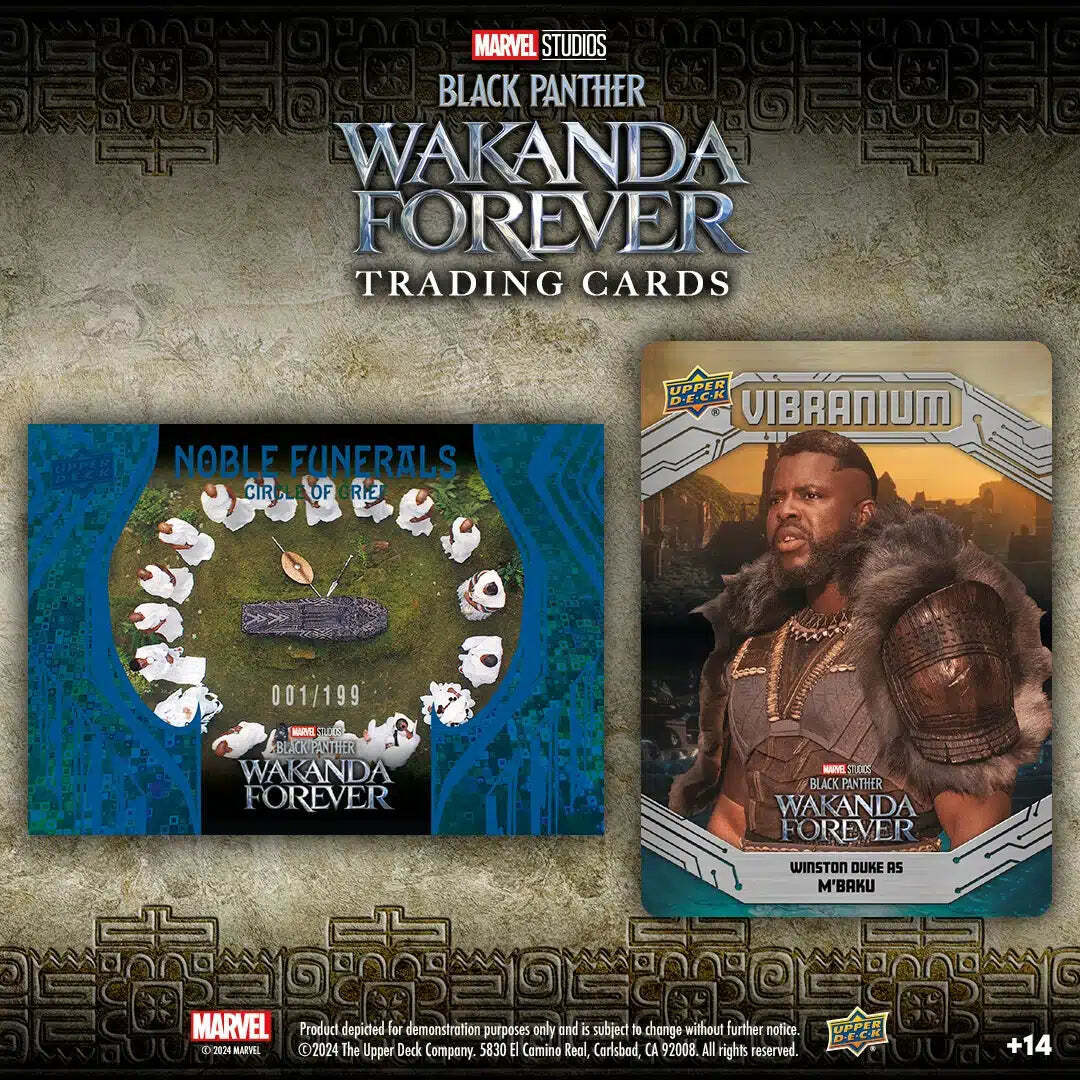 Upper Deck Marvel Black Panther Wakanda Forever Hobby Pack