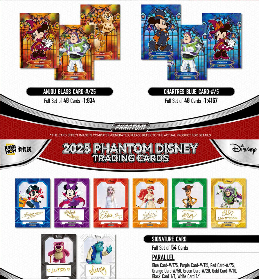 2025 KAKAWOW PHANTOM Disney Sealed New Factory Case - Pre order