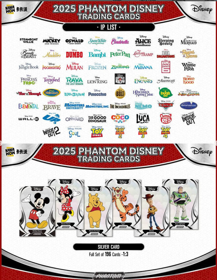 2025 KAKAWOW PHANTOM Disney Sealed New Factory Case - Pre order