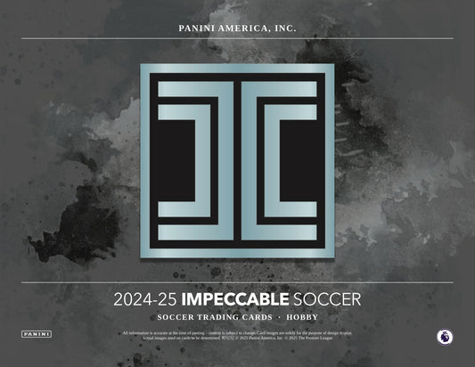 Panini Impeccable Soccer 2024/25 Hobby Case - Sell Sheet Page 1
