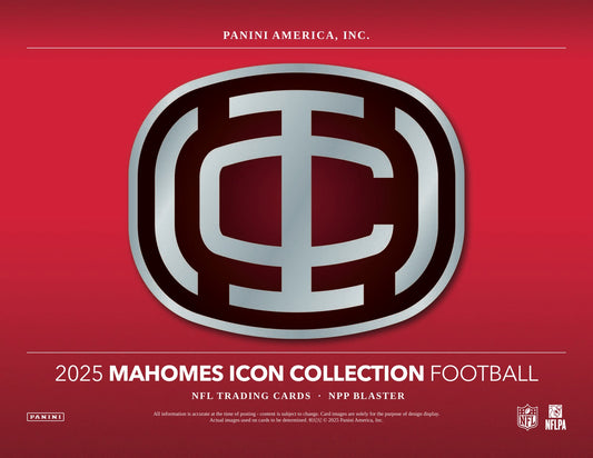Panini Mahomes Icon Collection NFL 2025 Blaster Box - Sell Sheet Page 1
