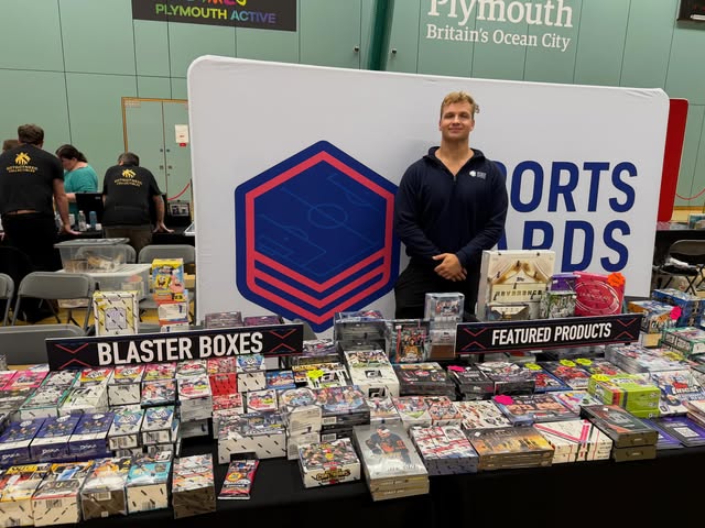 Sports Cards Worldwide at a card show