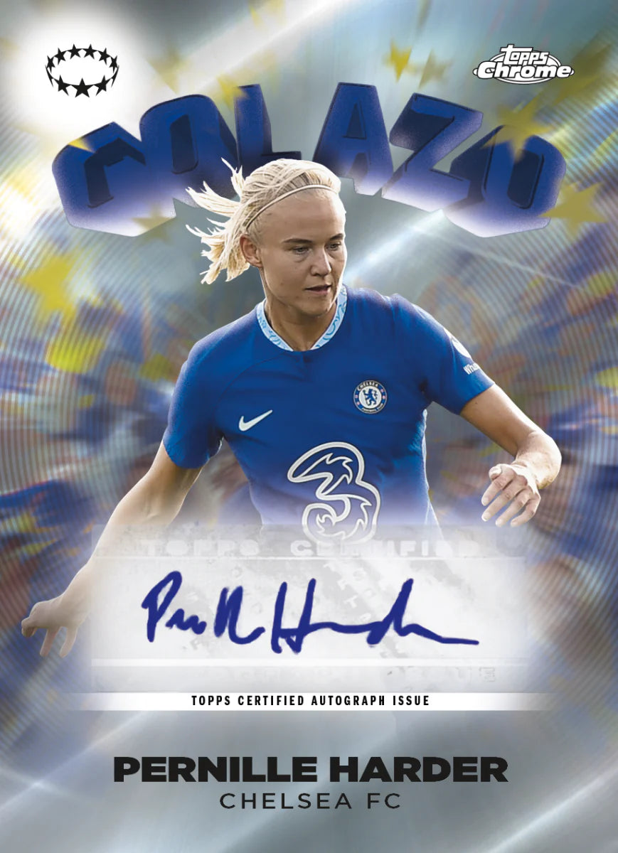 Topps Chrome UEFA Women's Champions League Soccer 2022/23 Hobby Box