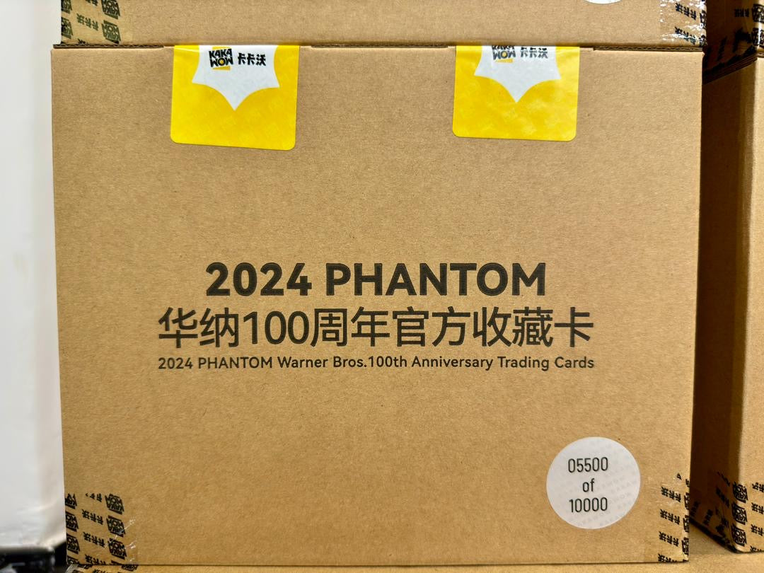 Kakawow 2024 Phantom Warner Brothers Sealed Case x10 Boxes