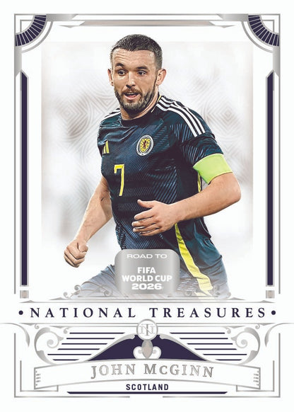 Panini National Treasures Road to FIFA World Cup 2026 Trading Hobby Box