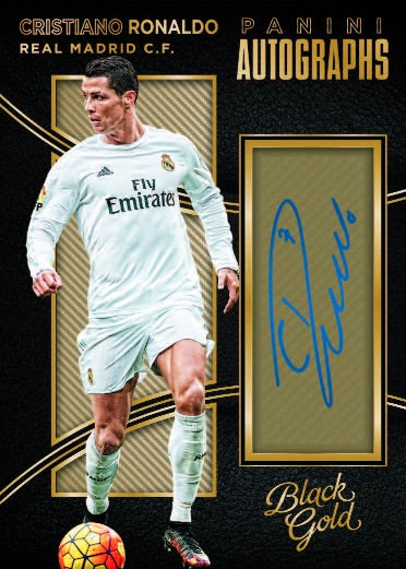 Panini Black Gold Soccer Hobby Case