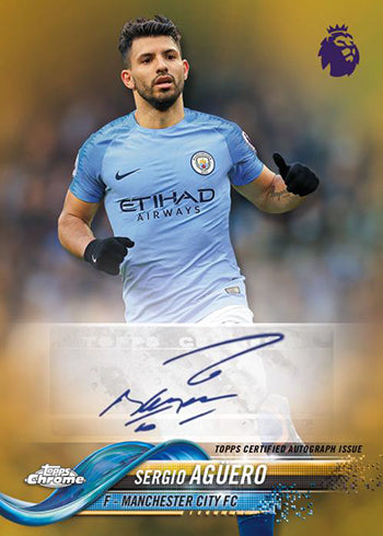 2018-19 Topps Chrome Premier League Hobby Box