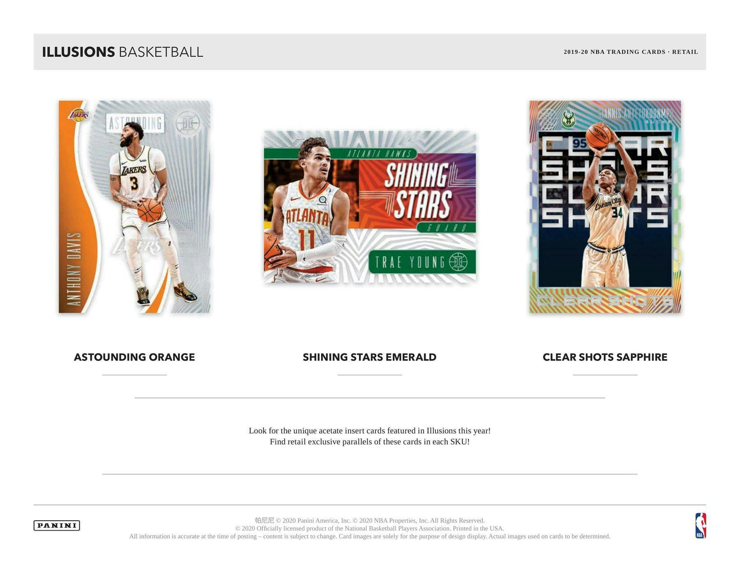 2019/20 Panini Illusions Basketball Mega Box - gallery image 5
