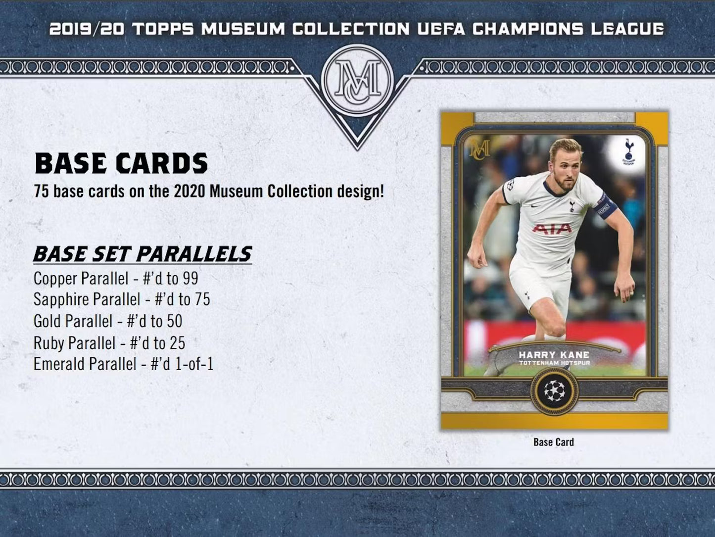 2019/20 Topps UEFA Champions League Museum Collection Soccer Hobby Box